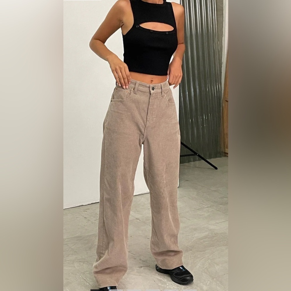 Motel Rocks Parallel Jeans In Corduroy - Picture 16 of 16